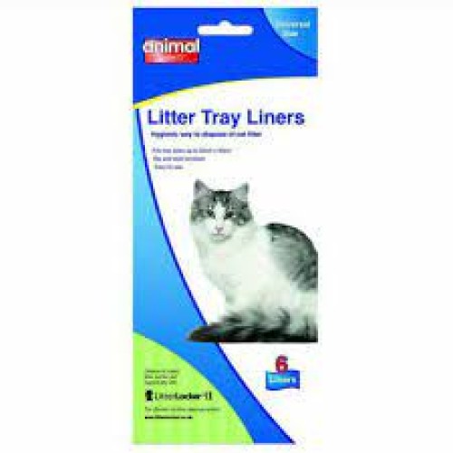 Buy Litter Tray Liners Pack Of 6 At Broadfeed
